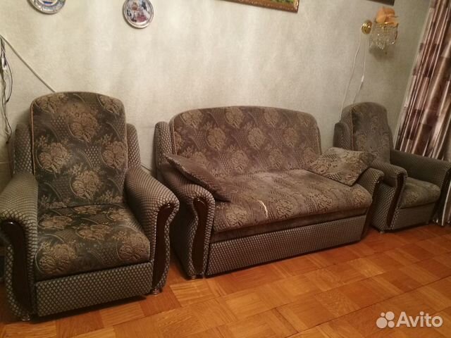 Диван и два кресла
