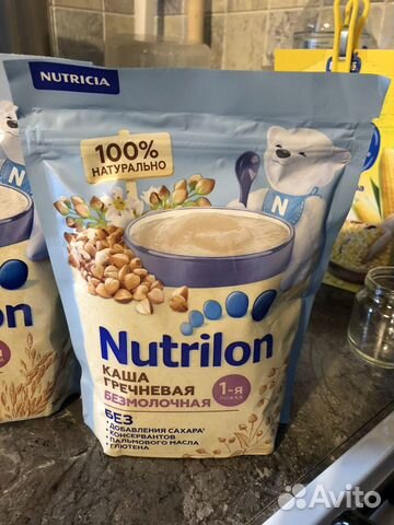 Каша Nutrilon (рисовая и гречневая) 180 гр