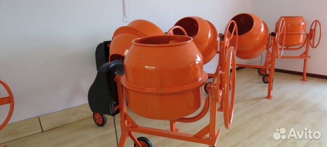 Бетономешалки 120-300 л. Двигатель от 650В до 2кВт