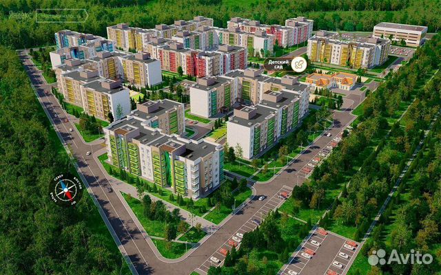 1-к квартира, 32.3 м², 7/8 эт.