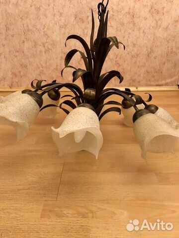 Люстра 8 плафонов