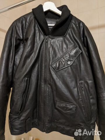 Alexander Wang x H&M кожаная куртка (L-XL)