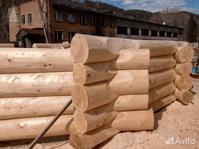 Сруб бани из рубленного бревна. 44 м2. Доставка Сруб бани из рубленного бревна. 44 м2. Доставка