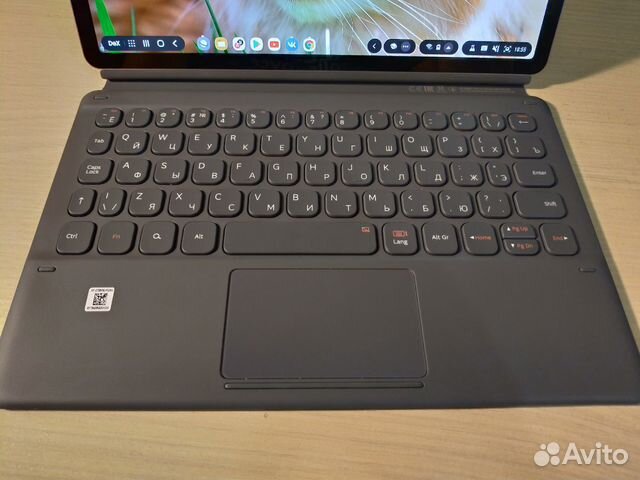 SAMSUNG Galaxy Tab S6 новый 6+128 Гб Чехол-клавиту