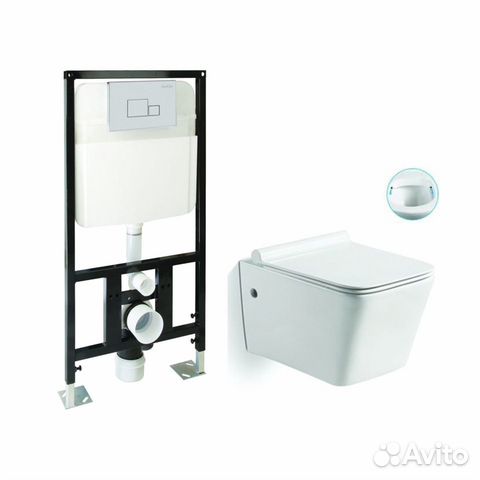 Унитаз с инсталляцией SantiLine Унитаз с инсталляцией SantiLine