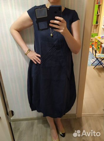 Платье Kayros, лен, р.50, сост.нового Платье Kayros, лен, р.50, сост.нового