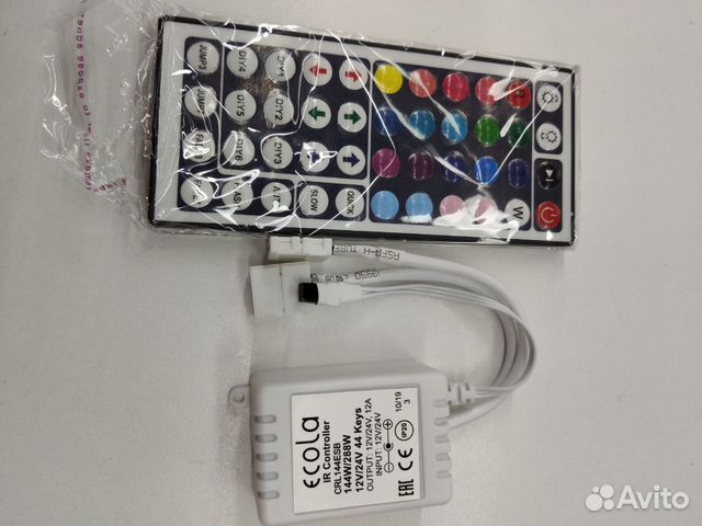 RGB контроллер для свд ленты,12вольт/144 ватта