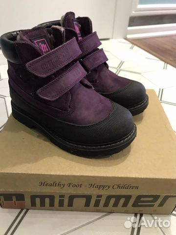 Ботинки Minimen демисезон кожа 29 размер Ботинки Minimen демисезон кожа 29 размер