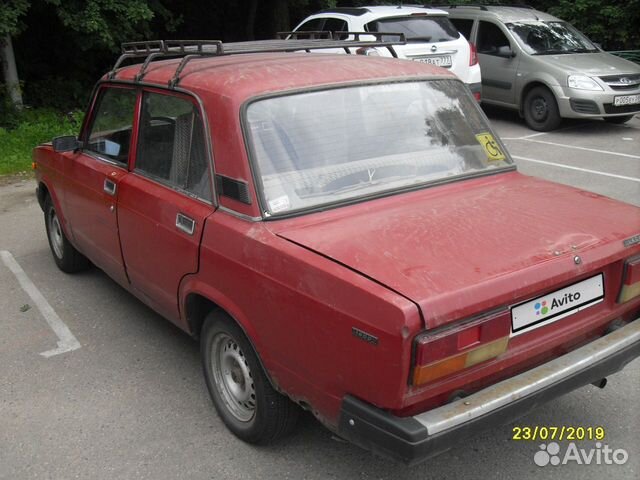 ВАЗ 2107 1.6 МТ, 1991, 183 283 км ВАЗ 2107 1.6 МТ, 1991, 183 283 км