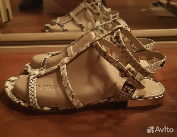 Сандалии Bata, кожа 