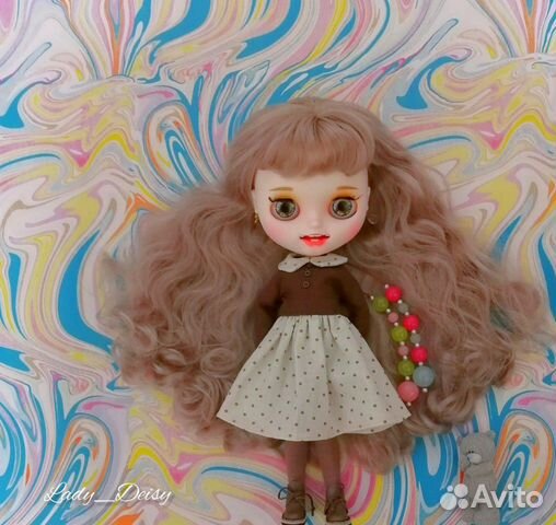 Кукла Блайз с зубками кастом