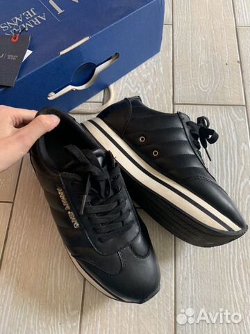 Кроссовки Armani Jeans нат.кожа Кроссовки Armani Jeans нат.кожа