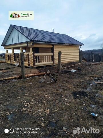 Сруб дома-бани