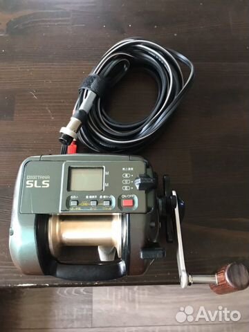 Морская электрокатушка shimano sls tm3000h 3-speed