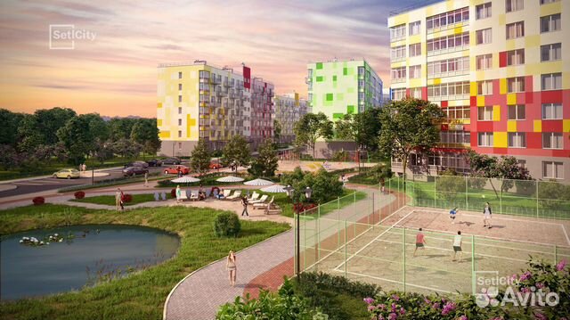 1-к квартира, 30.7 м², 2/7 эт.