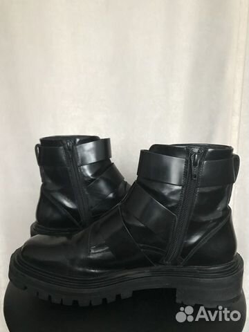 Ботинки из кожи ASOS