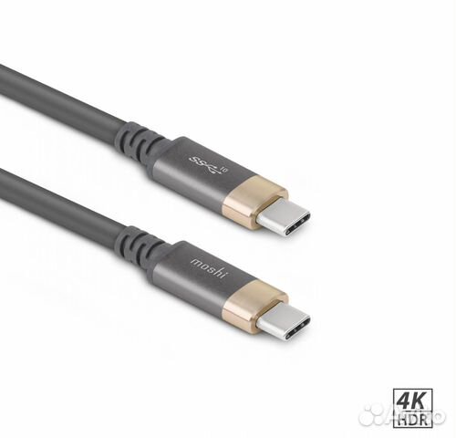 Кабель Moshi USB-C to USB-C 100Вт для монитора