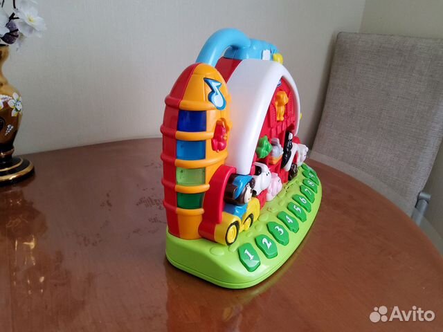 Игрушка развивающая Chicco Говорящая ферма русский