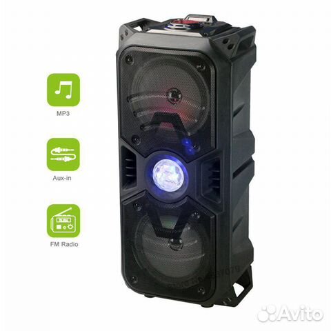 Портативная колонка Мощная USB AUX Mikado MD-59BT Портативная колонка Мощная USB AUX Mikado MD-59BT
