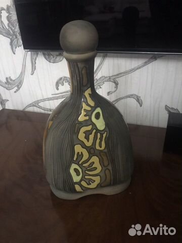 Вазы настольные, керамика, ручная работа