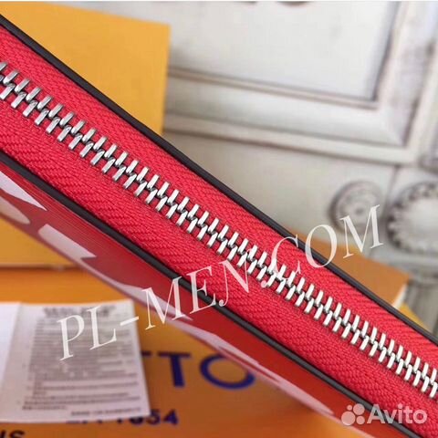 Кошелёк supreme клатч Louis Vuitton 21/12 см Кошелёк supreme клатч Louis Vuitton 21/12 см