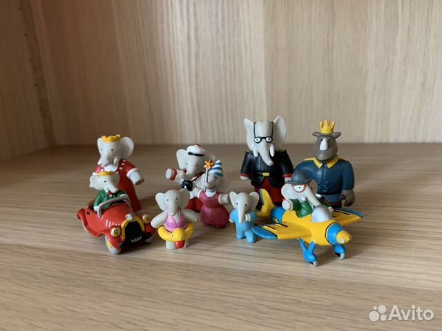 Babar игрушки (семья) Babar игрушки (семья)