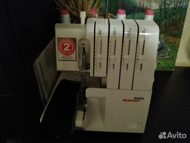 Швейная машина с оверлоком Bernina 800DL
