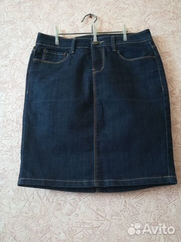 Юбка джинсовая 44 р