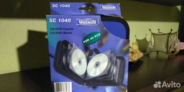 Чехол для дисков Watson SC 1040 для CD/DVD Чехол для дисков Watson SC 1040 для CD/DVD