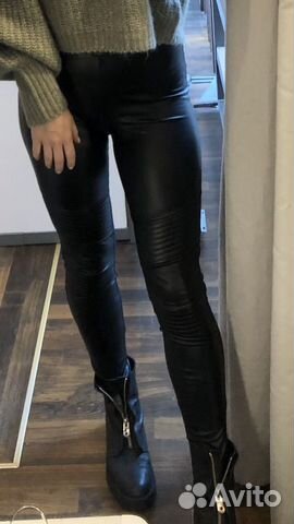 Брюки кожаные брюки Calzedonia Брюки кожаные брюки Calzedonia