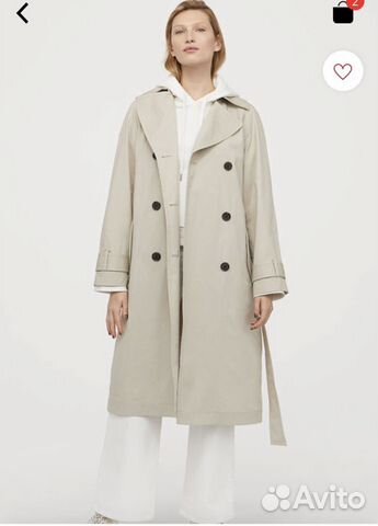 Тренч h&m новый