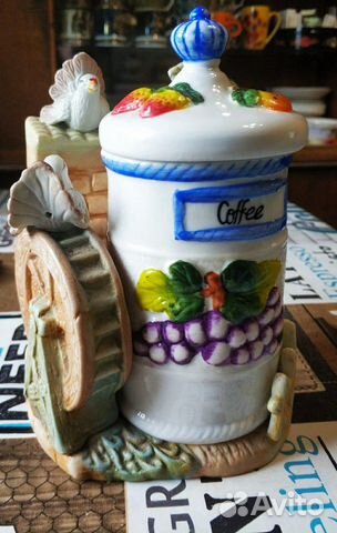 Банка для сыпучих продуктов / кофе