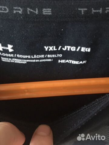 Футболка с длинным рукавом under armour