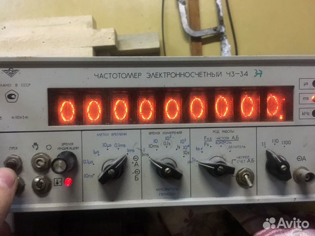 Частотомер электронносчетный Ч3-34 Частотомер электронносчетный Ч3-34