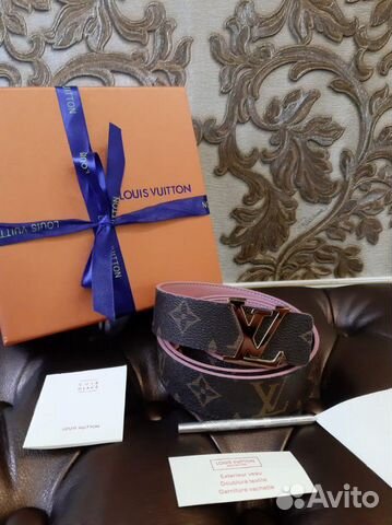 Новый женский ремень Louis Vuitton Monogram Новый женский ремень Louis Vuitton Monogram