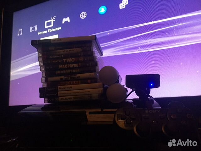 Sony playstation 3 + Игры + PS Move Sony playstation 3 + Игры + PS Move