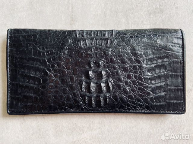 Портмоне из кожи крокодила