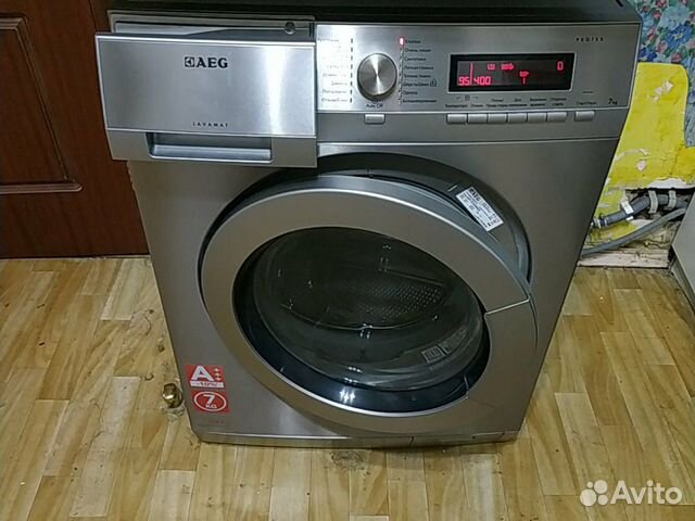 Нержавейка Italy AEG 7 кг 1200 об Inverter Пар Нержавейка Italy AEG 7 кг 1200 об Inverter Пар