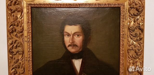 Портрет помещика С. П. Юренева 1832 г. Подлинник