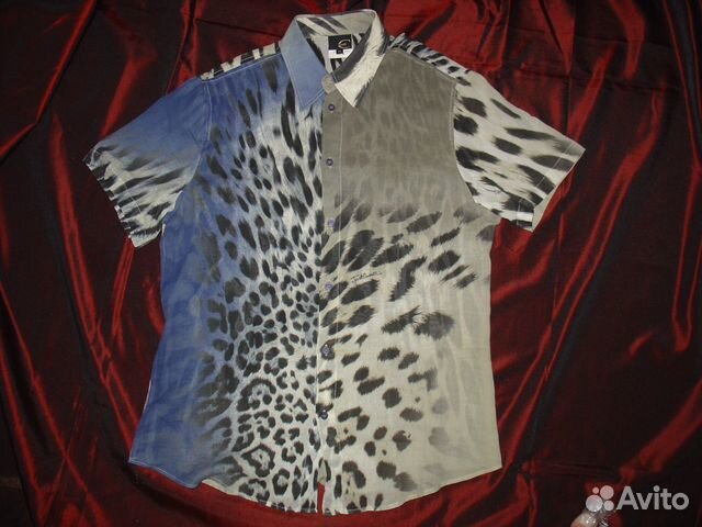 Летняя рубашка cavalli Летняя рубашка cavalli