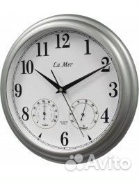 Часы настенные LA MER GD-115-Gray Часы настенные LA MER GD-115-Gray