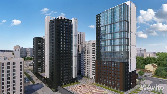 2-к квартира, 64.2 м², 15/25 эт. 2-к квартира, 64.2 м², 15/25 эт.