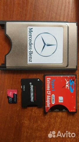 Pcmcia to CF адаптер для Command Mercedes Pcmcia to CF адаптер для Command Mercedes
