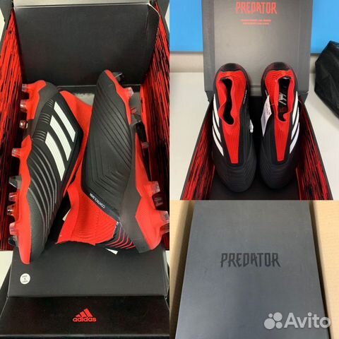 Профессиональные бутсы Adidas Predator 18+ FG Профессиональные бутсы Adidas Predator 18+ FG