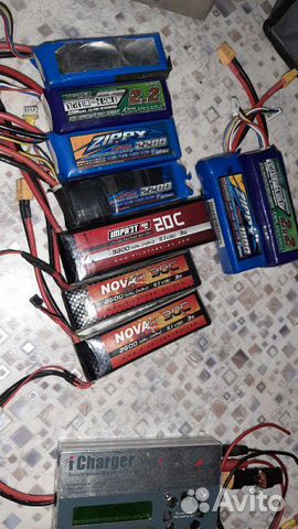 Аккумуляторы Li-po 3s 4s 2200-3300mah