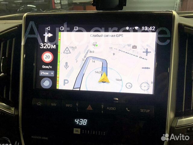Блок навигации Android для Toyota Land Cruiser 200 Блок навигации Android для Toyota Land Cruiser 200