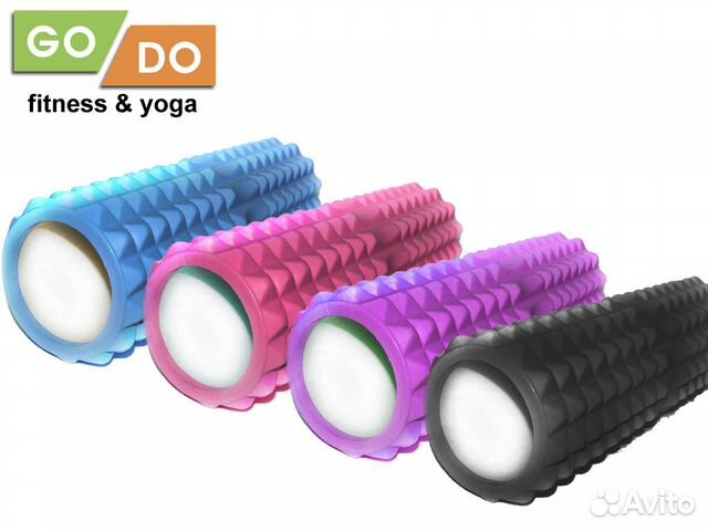 Цилиндр для массажа фитнес ролл