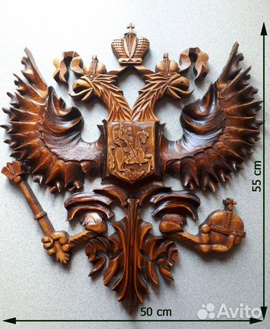 Герб России ручной работы