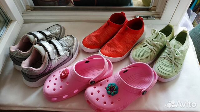 Обувь для девочки crocs, reima, kotofey