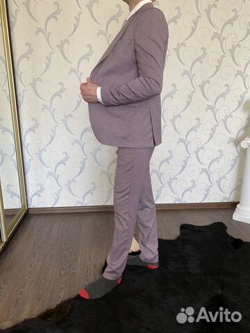Костюм тройка super slim fit 52